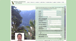 Desktop Screenshot of medicalmarijuanaofhawaii.org