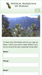 Mobile Screenshot of medicalmarijuanaofhawaii.org